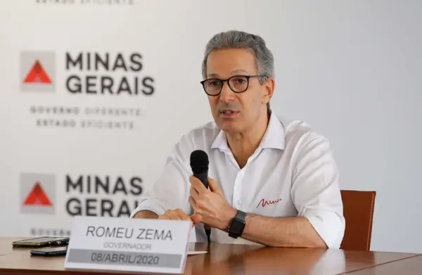 Governador anuncia plano de R$ 1,1 bilhão para empresas mineiras ganharem maior liquidez diante da pandemia de Covid-19