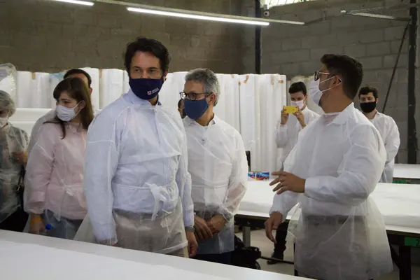 Governador visita Sul Minas Indústria e Comércio de Confecção