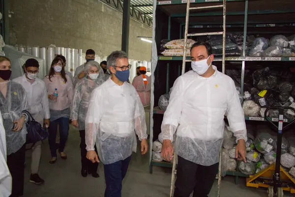Governador visita Sul Minas Indústria e Comércio de Confecção