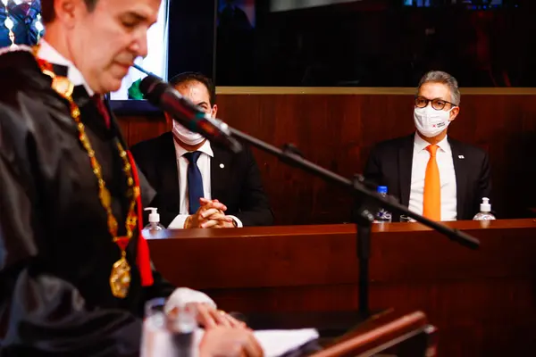 Romeu Zema participa da posse do novo procurador-geral de Justiça, Jarbas Soares Júnior