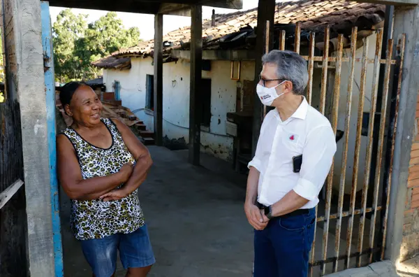 Romeu Zema e Jair Bolsonaro dão início à obra de pavimentação da BR-367, no Vale do Jequitinhonha