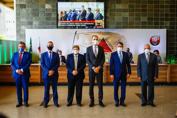 Cerimônia de posse da Mesa Diretora da ALMG eleita para o biênio 2021-2023