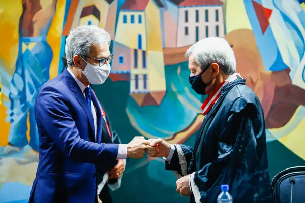 Governador Romeu Zema participa de posse do novo presidente do Tribunal de Contas de MG