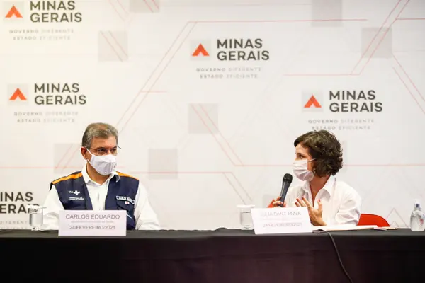 Entrevista coletiva para apresentação do novo protocolo para volta às aulas presenciais