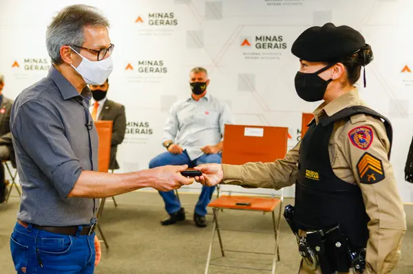 Romeu Zema entrega 645 viaturas para a Polícia Militar de Minas Gerais