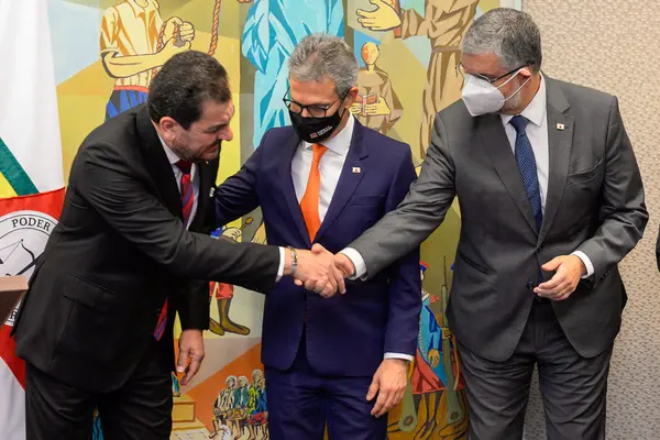 Solenidade de assinatura do acordo sobre depósitos judiciais