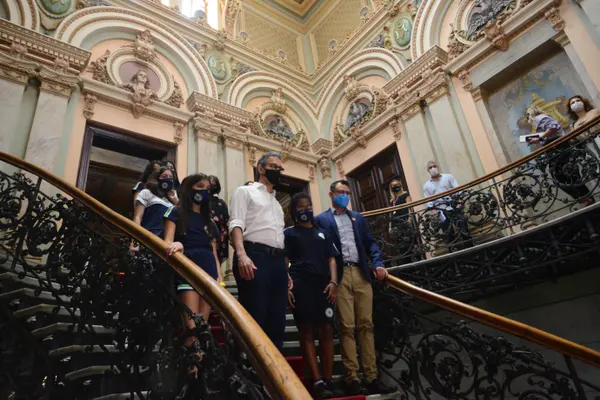 Governador participa da reabertura do Palácio da Liberdade para visitação