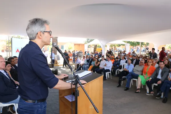 Inauguração do Sistema São Francisco e Assinatura de Ordem de Serviço para implantação e melhoramento do Contorno Leste de Montes Claros