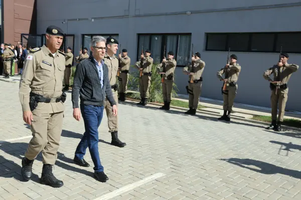 Inauguração da sede do 59º batalhão e entrega de viaturas