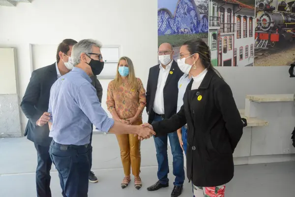 Visita às novas instalações da Farmácia de Minas, em Belo Horizonte