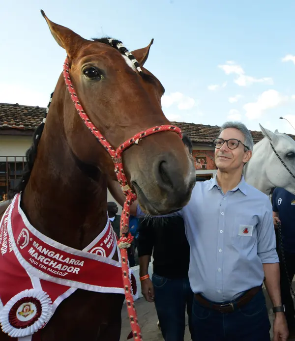 Governador visita a 39ª Exposição Nacional do Cavalo Mangalarga Marchador