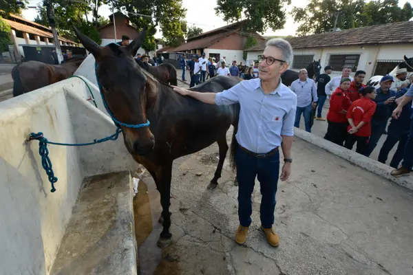 Governador visita a 39ª Exposição Nacional do Cavalo Mangalarga Marchador
