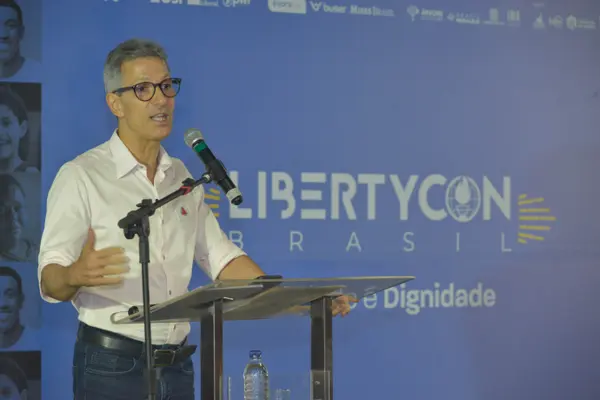 Governador participa do encerramento da 4ª edição do Libertycon Brasil, em Belo Horizonte