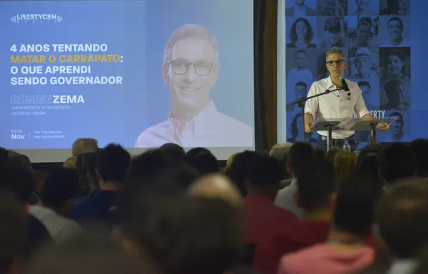 Governador participa do encerramento da 4ª edição do Libertycon Brasil, em Belo Horizonte