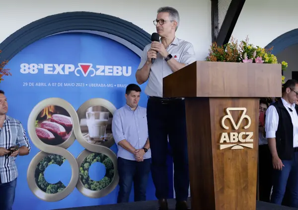 Governador participa da abertura da 88ª edição da Expozebu, em Uberaba