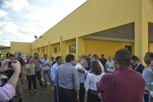 Vistoria técnica no Centro de Saúde Municipal Sebastião Vieira Pontes