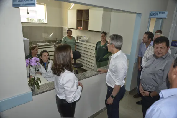 Vistoria técnica no Centro de Saúde Municipal Sebastião Vieira Pontes