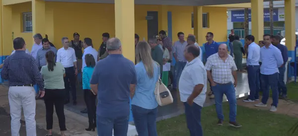 Vistoria técnica no Centro de Saúde Municipal Sebastião Vieira Pontes