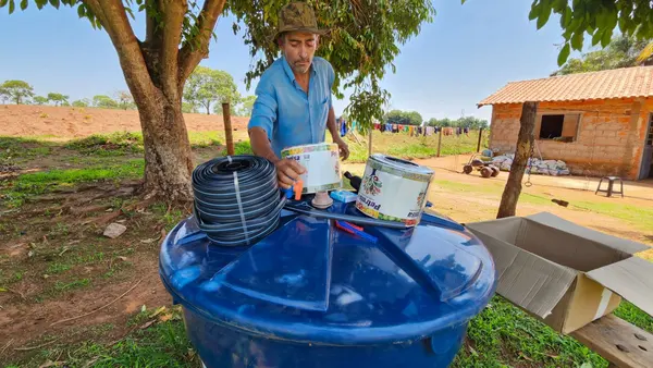 Kits de irrigação distribuídos pelo Governo de Minas beneficiam agricultores familiares do Triângulo e Alto Paranaíba