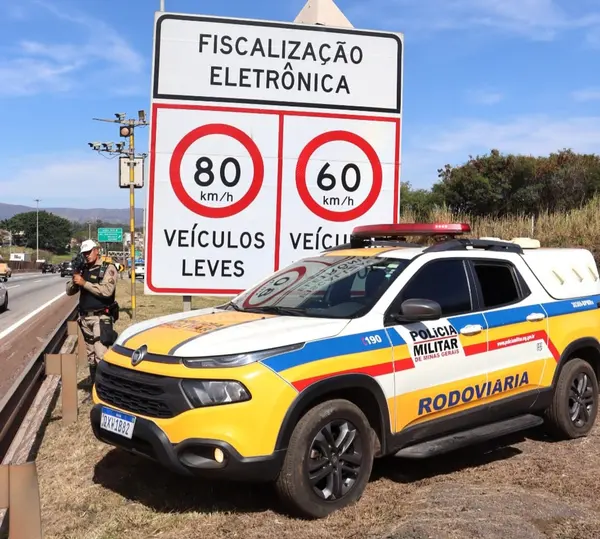 Operação Padroeira do Brasil registra redução de acidentes nas rodovias de Minas sob a responsabilidade da PMMG 