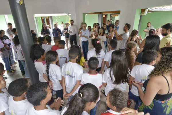 Governo de Minas vistoria obras na área da educação em Datas, no Vale do Jequitinhonha