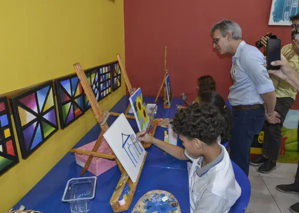 Governo de Minas vistoria obras na área da educação em Datas, no Vale do Jequitinhonha