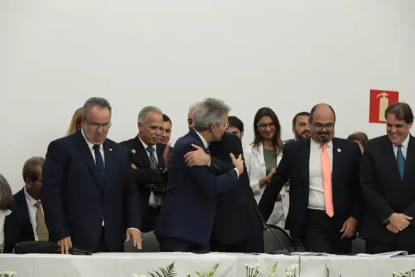 Governador e vice prestigiam posse do novo presidente do Colégio Nacional dos Tribunais Regionais Eleitorais