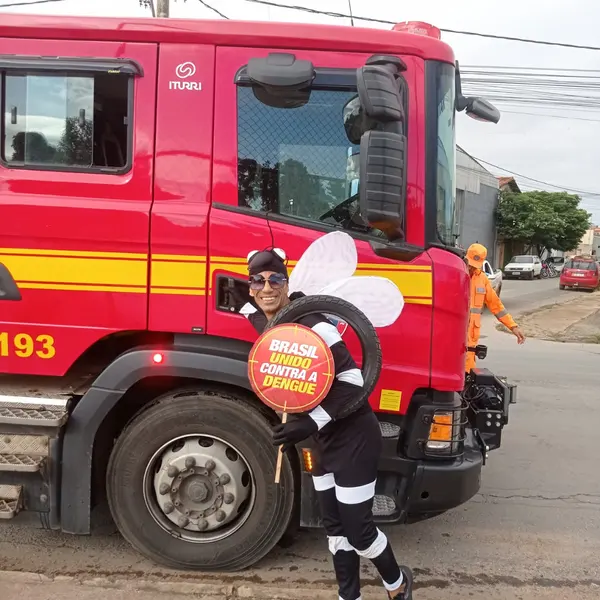 Bombeiros promovem grande mobilização de combate à dengue
