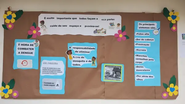 Rede estadual de ensino de Minas Gerais realiza ações de combate à dengue nas escolas