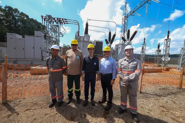 Governador vistoria obras de nova subestação que vai melhorar o fornecimento de energia para mais de 80 mil pessoas