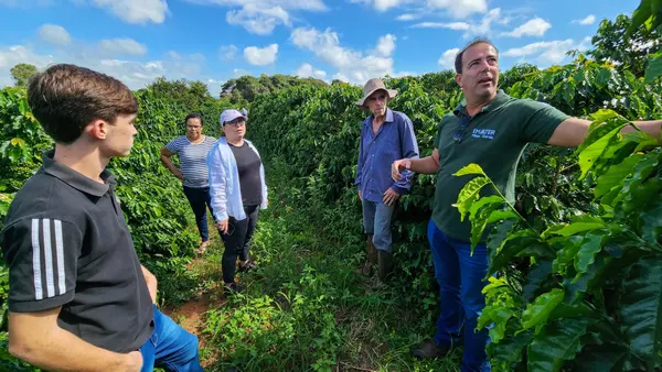 Em março, representantes da Comissão Europeia e do Programa Al-Invest Verde estiveram reunidos na Cidade Administrativa e em propriedades do Sul de Minas