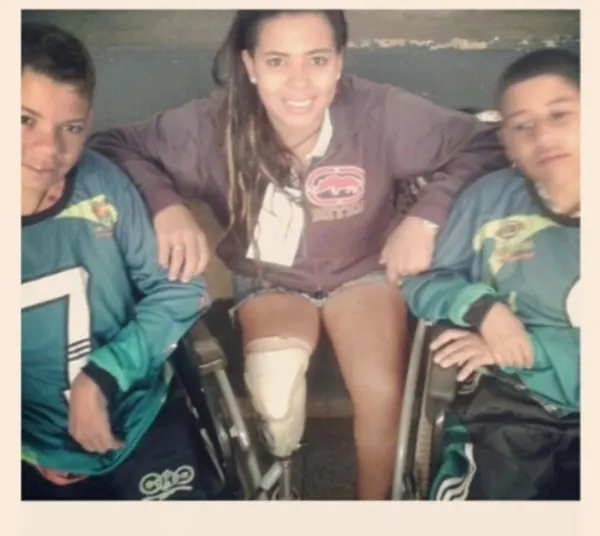 Caroline Fernandes disputou os Jogos Escolares de Minas Gerais (Jemg) em 2014