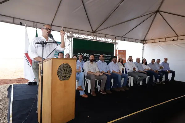Usina vai mudar completamente a cara do setor produtivo do Prata, ressalta vice-governador