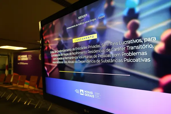 Governo de Minas lança edital que dobrará vagas de atendimento a dependentes químicos em 2025