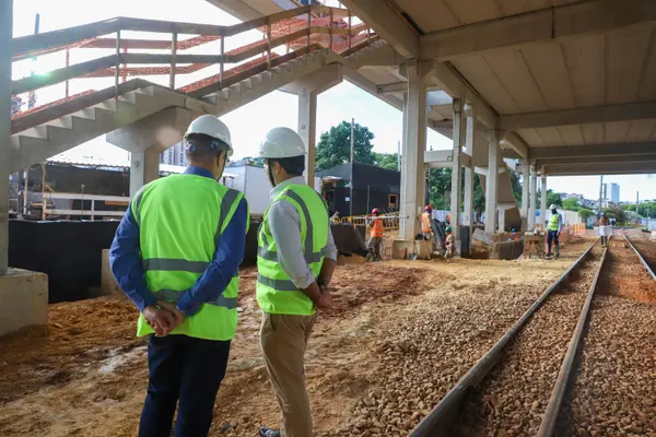 Governo de Minas vistoria obras adiantadas do Metrô da RMBH e reforça cronograma de inaugurações para 2026