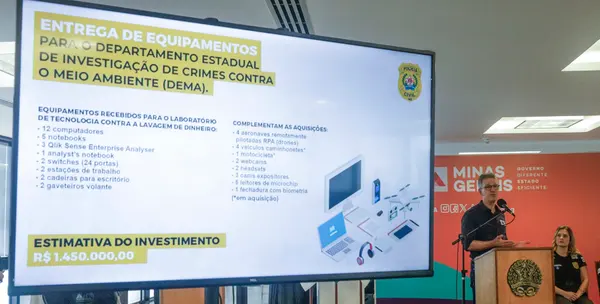 Governo de Minas direciona recursos para investigação de crimes ambientais e viabiliza criação de laboratório contra lavagem de dinheiro
