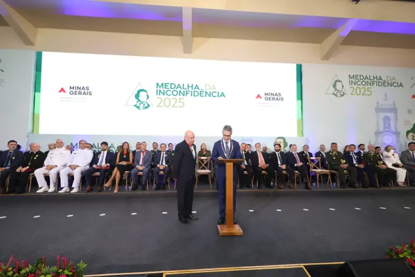 Cerimônia de entrega da Medalha da Inconfidência 2025