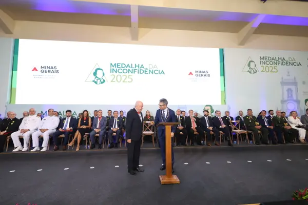 Cerimônia de entrega da Medalha da Inconfidência 2025