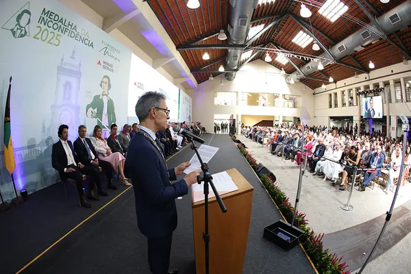 Cerimônia de entrega da Medalha da Inconfidência 2025