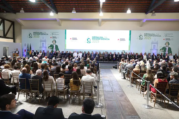 Cerimônia de entrega da Medalha da Inconfidência 2025