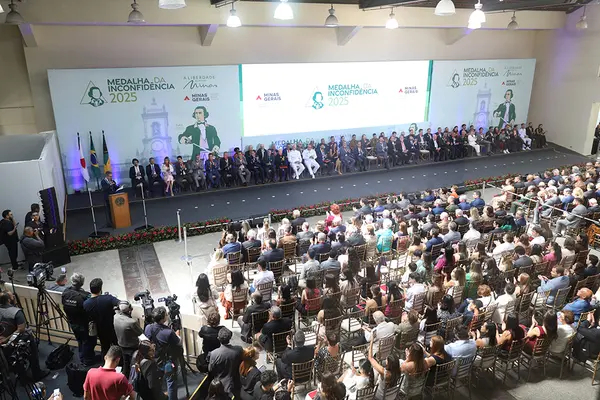Cerimônia de entrega da Medalha da Inconfidência 2025