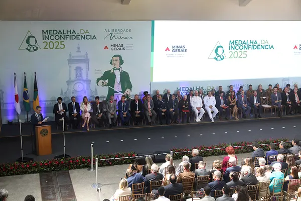 Cerimônia de entrega da Medalha da Inconfidência 2025