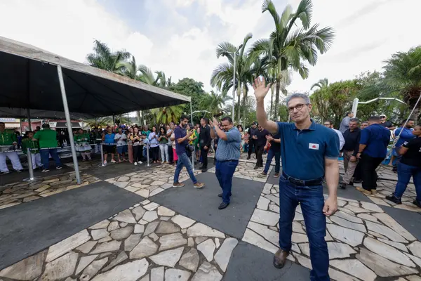Governador vistoria alça viária em Bom Jesus da Penha e escola revitalizada em Jacuí
