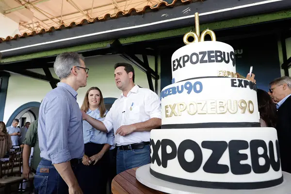 Governador participa da abertura da 90ª edição da tradicional ExpoZebu, em Uberaba