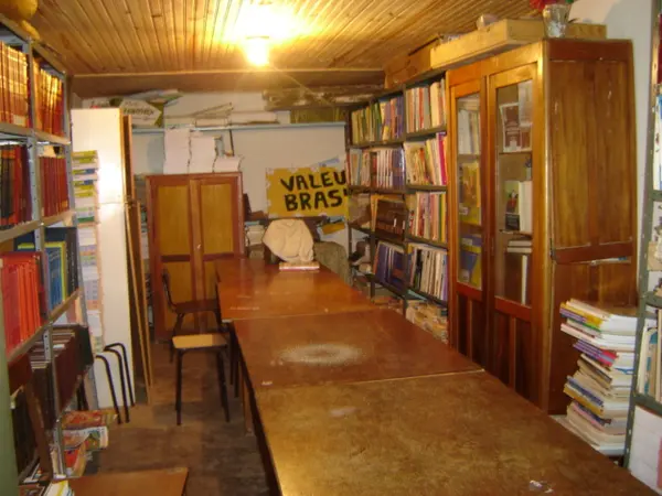 Antiga biblioteca da Escola Estadual Doutor João Nogueira de Almeida