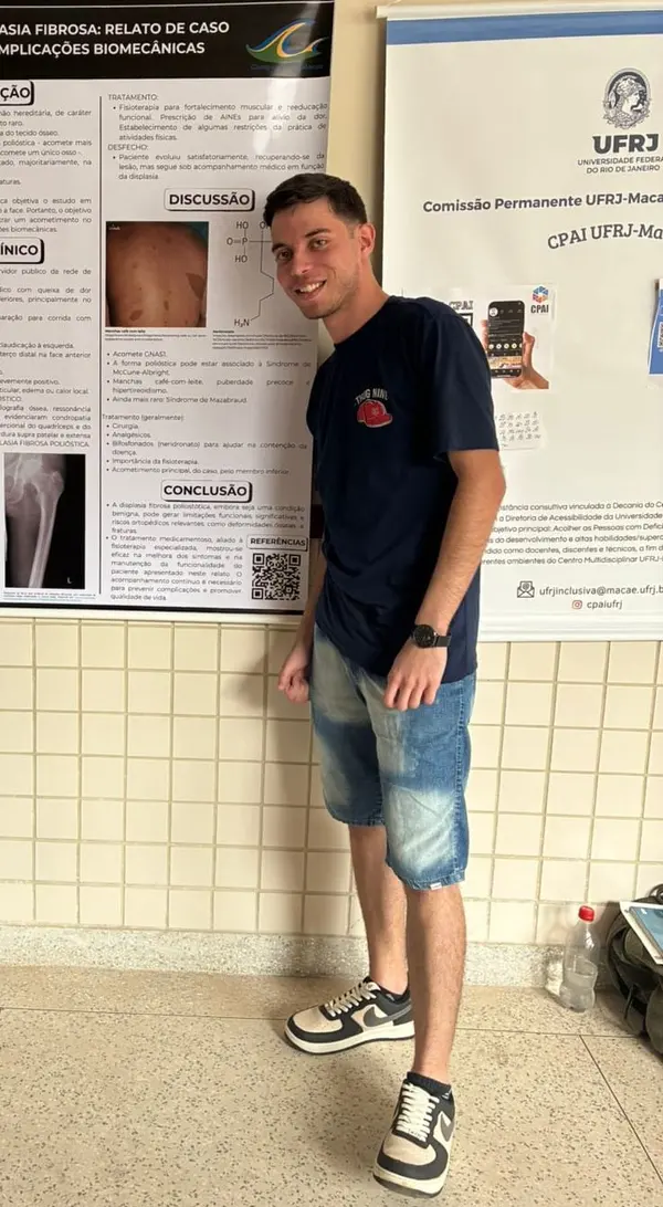 Pedro Vitor Carvalho, ex-aluno da Escola Estadual São Sebastião, em Cruzília (MG)