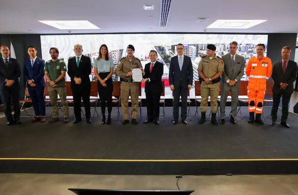 Polícia Militar passa a utilizar heliponto do Tribunal de Justiça de Minas Gerais em Belo Horizonte