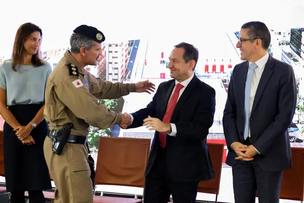 Polícia Militar passa a utilizar heliponto do Tribunal de Justiça de Minas Gerais em Belo Horizonte