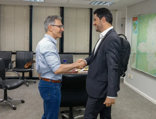 Governador se despede do controlador-geral Rodrigo Fontenelle, que deixa o cargo após quase sete anos