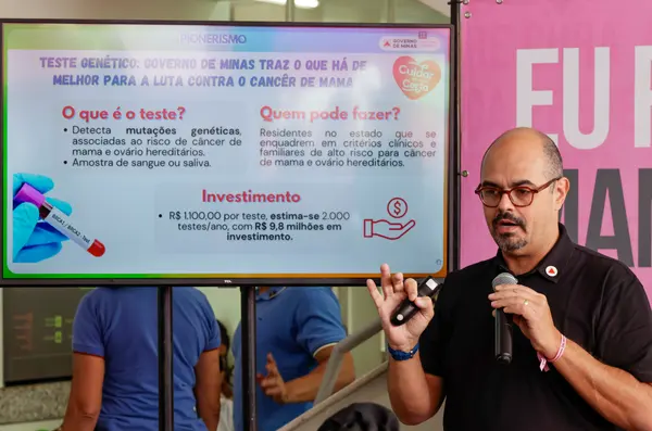 Governo de Minas passa a oferecer teste genético gratuito para detecção de câncer de mama e de ovário